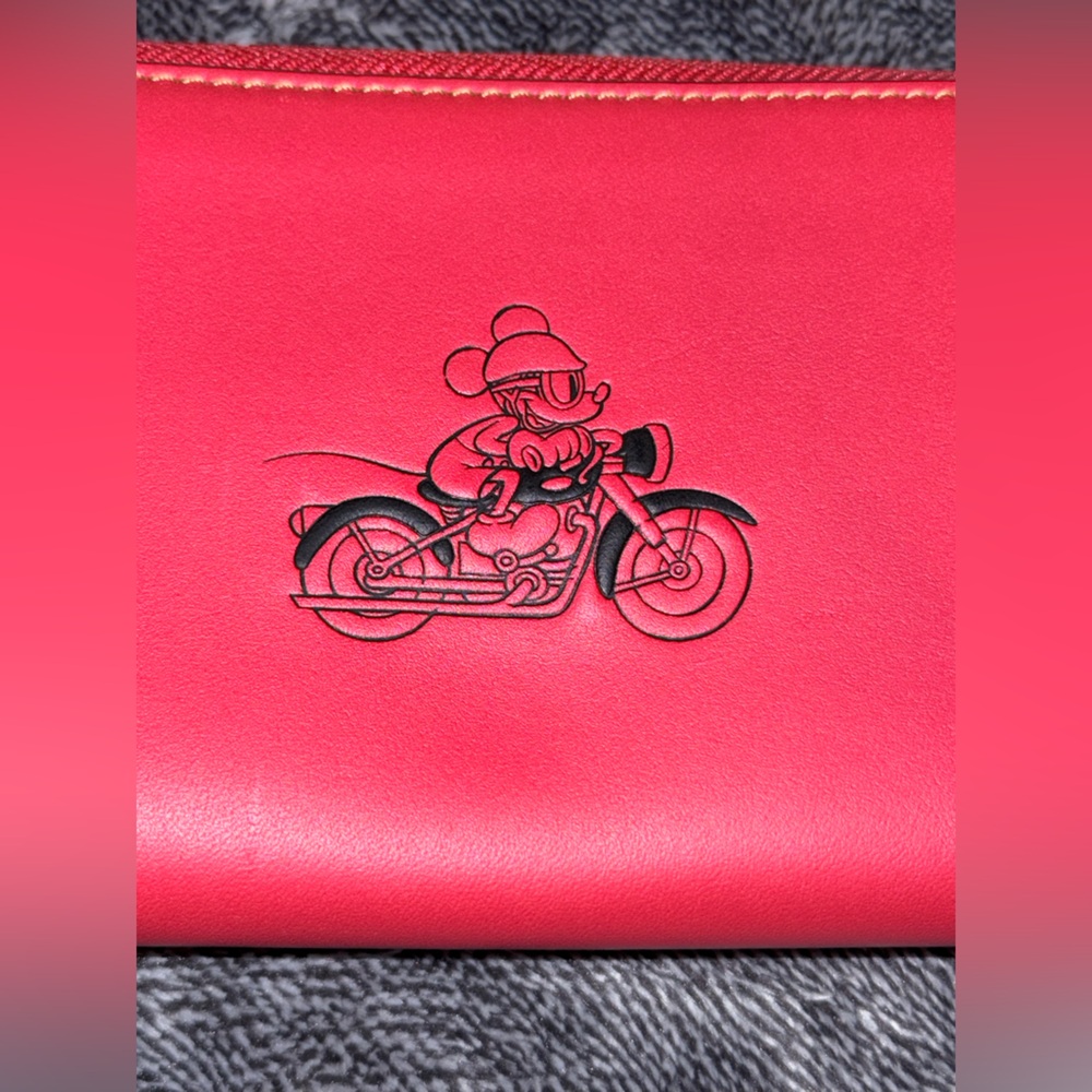 NWOT Coach Novelty x Disney Red Crossbody and Wallet Set in RED (2 ITEMS!) - Picture 13 of 15